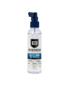 Battle Born High-Purity Oil - Water-Resistant and Odorless Lubricant for Gun Cleaning and Maintenance - 6oz Spray Bottle
