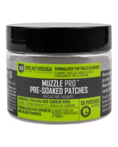Muzzle Pro Round Pre-Soaked Cleaning Patches