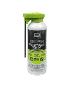 Aerosol Military-Grade Solvent, 6oz, Clear