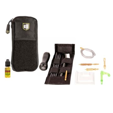 Breakthrough Clean Technologies Badge Series Rod & Pull-Through Cleaning Kit w/ Molle Pouch, .338 Caliber