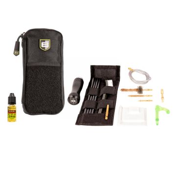 Breakthrough Clean Technologies Badge Series Rod & Pull-Through Cleaning Kit w/ Molle Pouch, 6.5mm