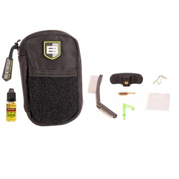 Breakthrough Clean Technologies Badge Series Pull-Through Cleaning Kit w/ Molle Pouch, .44/.45