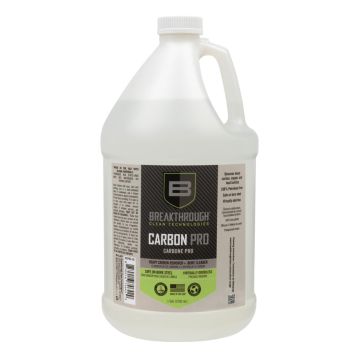 Breakthrough Clean Technologies Heavy Carbon Remover - Gun Barrel and Bore Cleaner - All Purpose Degreaser - Perfect for Handguns and Rifles - 1-Gallon Refill Container, Clear