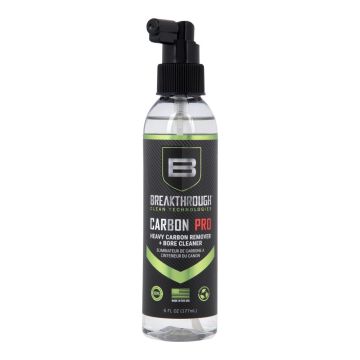 Breakthrough Clean Technologies Clean Heavy Carbon Remover - Gun Barrel and Bore Cleaner - All Purpose Degreaser - Perfect for Handguns and Rifles - 6oz Bottle, Clear