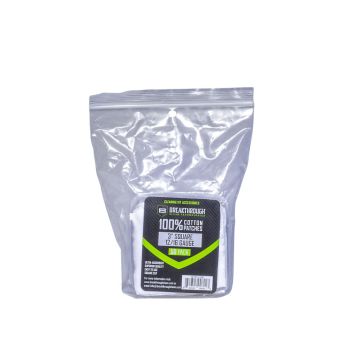 Breakthrough Clean Technologies Cotton Patches, 3" Square, 12 & 16-Gauge, 50-Pack
