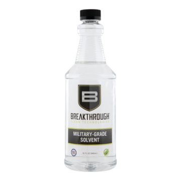 Breakthrough Clean Technologies Military-Grade Solvent, 32oz Bottle, Clear