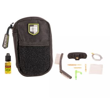 Breakthrough Clean Technologies Badge Series Pull-Through Cleaning Kit w/ Molle Pouch, 9mm