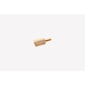 Brass Shotgun Rod Adapter, 8-32 (Male) w/ 5/16-27 (Female) Thread