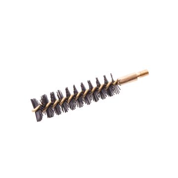 Nylon Bristle Bore Brush, .44 & .45 Caliber, Brass Core