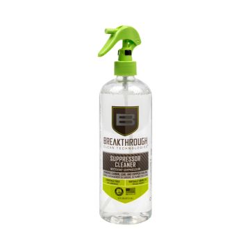 Suppressor Cleaner, 16oz, Clear