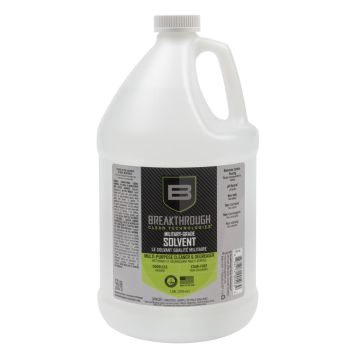 Military-Grade Solvent, 1-Gallon Jug, Clear