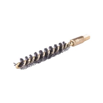 Nylon Bristle Bore Brush, .25, 264 Caliber & 6.5mm, Brass Core