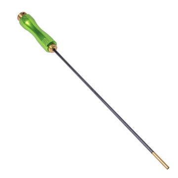 36" Carbon Fiber Cleaning Rod w/ Rotating, Ergonomic Aluminum Handle, .17 thru .22 Caliber & 4mm, 5-40 Threads, Multi-Color