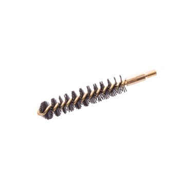 Nylon Bristle Bore Brush, 357, .38 Caliber & 9mm, Brass Core