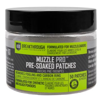 Muzzle Pro Round Pre-Soaked Cleaning Patches