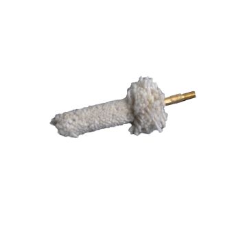AR-10 Chamber Mop Cleaning Swabs, 308 Caliber, 7.62mm Thru 79mm, 100% Cotton, White