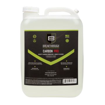 Heavy Carbon Remover - Gun Barrel and Bore Cleaner - All Purpose Degreaser - Perfect for Handguns and Rifles - 5-Gallon Refill Container, Clear