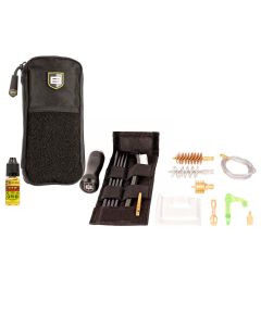 Breakthrough Clean Technologies Badge Series Rod & Pull-Through Cleaning Kit w/ Molle Pouch, 12 Gauge