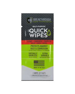 Breakthrough Clean Technologies Multi-Purpose CLP Quick Wipes, 5" x 6", Single-Pack