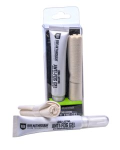 Breakthrough Clean Technologies Anti-Fog Lens Gel Kit, 10ml Tube & Cloth
