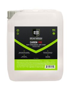 Breakthrough Clean Heavy Carbon Remover - Gun Barrel and Bore Cleaner - All Purpose Degreaser - Perfect for Handguns and Rifles - 1-Gallon Refill Container, Clear