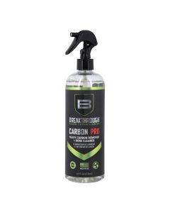 Breakthrough Clean Heavy Carbon Remover - Gun Barrel and Bore Cleaner - All Purpose Degreaser - Perfect for Handguns and Rifles - 16oz Bottle, Clear