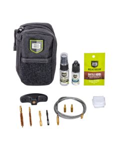 Breakthrough Clean Technologies Compact Pull Through (COP) Gun Cleaning Kit, .17 & .22 Caliber, Multi-Color