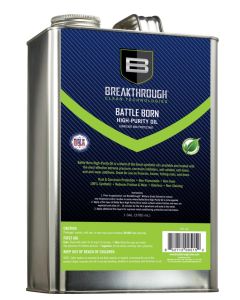 Breakthrough Clean Technologies Battle Born High-Purity Oil, 1-Gallon Can, Clear