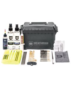 Breakthrough Clean Technologies Ammo Can Cleaning Kit, w/ HP PRO Oil & SS Rods, Multi-Color