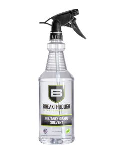 Breakthrough Clean Technologies Military-Grade Solvent, 32oz Bottle, Clear