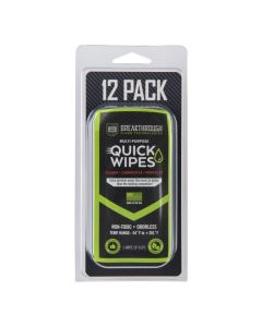 Breakthrough Clean Technologies Multi-Purpose CLP Quick Wipes, 5" x 6", 12-Pack