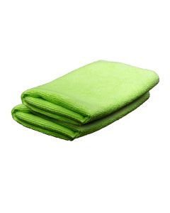 Breakthrough Clean Technologies Microfiber Cleaning Cloth, 14" Square, 2-Pack, Green