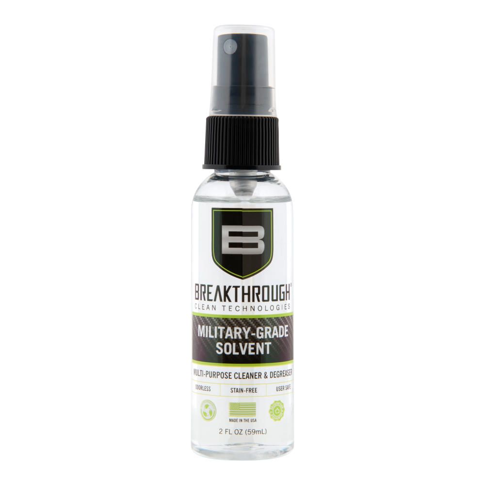 Solvent clearance spray bottle