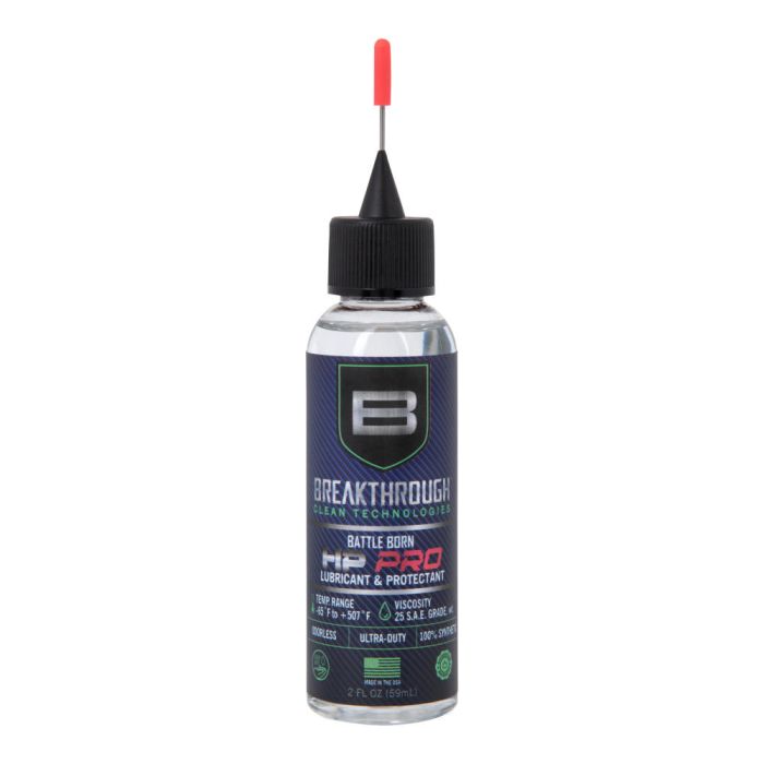 Breakthrough® Clean Technologies Battle Born HP Pro Lubricant & Protectant,  2oz Bottle w/ Needle Tip Applicator, Clear