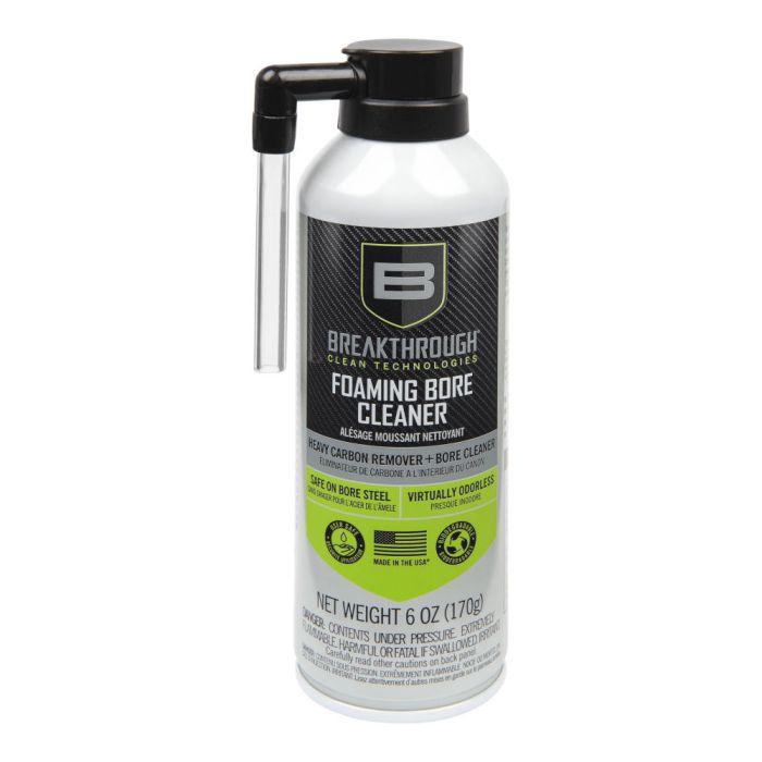 NEW Breakthrough Clean Technologies Aerosol Foaming Bore Cleaner, 6oz, Clear