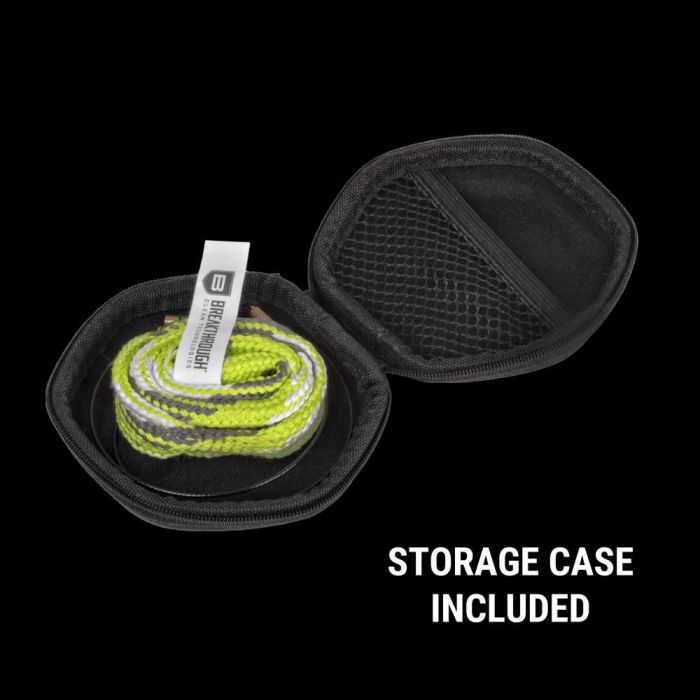 Breakthrough Clean Technologies Handgun Battle Rope 2.0 w/ EVA Case, .35, .38 Caliber & 9mm, Multi-Color