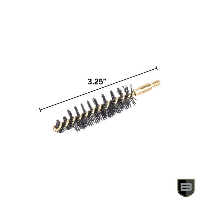 Breakthrough Clean Technologies Nylon Bolt Carrier Brush, .223 Caliber, 5.56mm & AR-15, Black/Brass