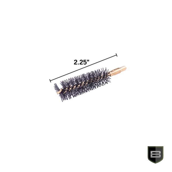 Breakthrough Clean Technologies Nylon Bristle Bore Brush, 50 Caliber, Brass Core